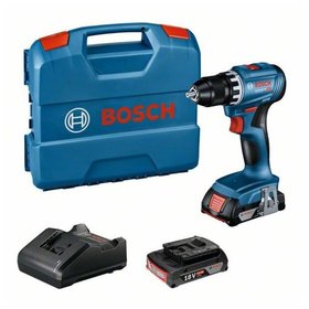 Bosch - Akku-Bohrschrauber GSR 18V-45, 2x Akku GBA 18V 2.0Ah, L-Case