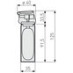 ABUS - Abwehrspray SDS80 inkl. Tasche,Reichweite 5 Meter, Sprühzeit 8 Sekunden