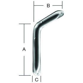 Vormann - Konsole, Format,L245xT165mm,Standard,Stahl,braun, beschichtet