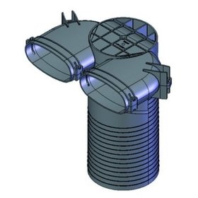 Helios Ventilatoren - Decken-/Wandkasten FlexPipe, DN125