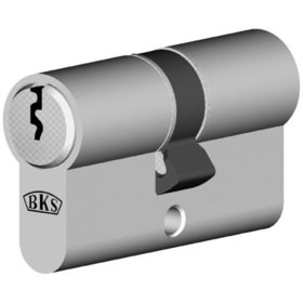 BKS - Profilzylinder 8802, N+G, BL 27/35mm, vs., ms matt vern.
