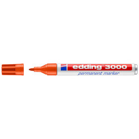 edding - 3000 Permanentmarker orange