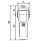 RIEGLER® - Nebelöler »G-mini« mit PC-Behälter und Haltewinkel, BG 200, G 1/4"