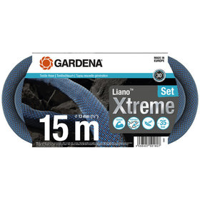 GARDENA - Textilschlauch Liano™ Xtreme 1/2", 15 m Set - Aktion