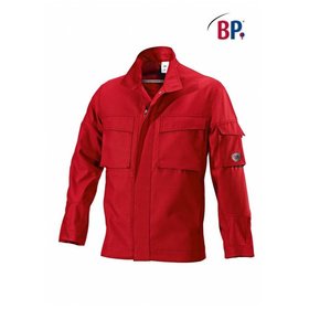 BP® - Arbeitsjacke 1787 555 rot/schwarz, Größe 52/54n