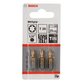 Bosch - Schrauberbit Max Grip, T20, 25mm, 3er-Pack (2607001691)