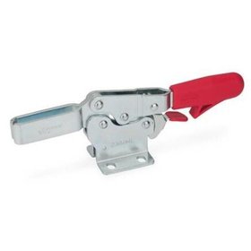 Ganter Norm® - 820.3-75-ML Schnellspanner, Spannhebel horizontal, mit Verriegelung, mit waagrechtem Fuß