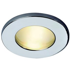 SLV - Einbaudownlight 35W DOLIX OUT chr Alu NV glz elektr G5,3 IP65 ø70x130mm Gl_klar