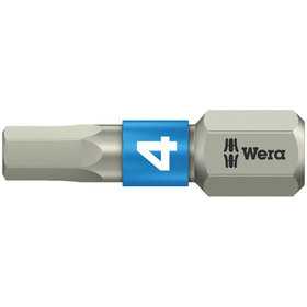 Wera® - Bit 1/4" DIN 3126 C6,3 Hex 4 x25mm rostfrei