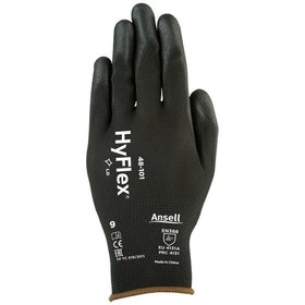 Ansell® - Handschuh HyFlex 48-101,schwarz, Größe 11