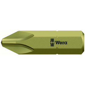 Wera® - Bit Kreuzschlitz Phillips® 851/1 AH 6,3mm / 1/4" PH2x25mm