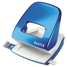 LEITZ® - Locher NeXXt Metall 50082036 max. 30 Blatt Metall blau metallic