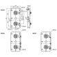 HALDER - Grundplatten, mit 2 Einzugselementen/hydraulisch | 1990.126