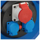brennenstuhl® - Garant CEE 1 IP20 Kabeltrommel, 30m - Spezialkunststoff, blau