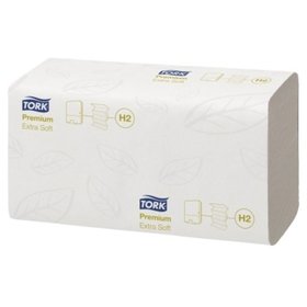TORK® - Papierhandtuch Premium 100297 21x34cm 2lagig weiß 2.100 Blatt/Packung
