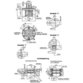 HALDER - Einzugselemente, hydraulisch, doppelt wirkend mit Abhebung und Ausblasung | 1990.070