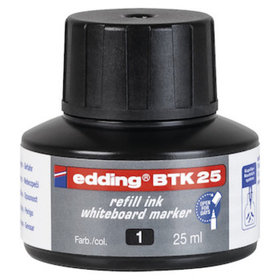 edding - BTK 25 Nachfülltinte Whiteboardmarker schwarz