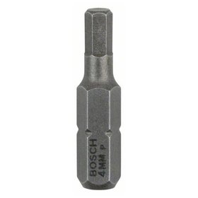 Bosch - Schrauberbit Extra-Hart, HEX 4, 25mm, 3er-Pack (2607001724)