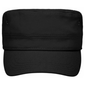 James & Nicholson - Kinder Military Cap MB0718, schwarz, Einheitsgröße