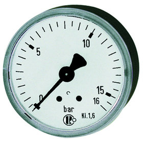 RIEGLER® - Manometer ø50mm 0-10 bar 50mm G1/4"