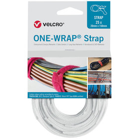 VELCRO® - ONE-WRAP® 20x200mm weiß 25 Stück