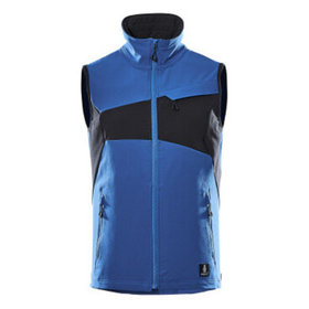 MASCOT® - Weste ACCELERATE Azurblau/Schwarzblau 18365-511-91010, Größe 2XL