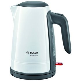 Bosch - Wasserkocher 1,7l Kst 2400W ws/dgr Anz:außen weiß/dunkelgrau Anzeige:außen