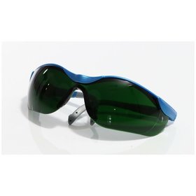 ELMAG - Schutzbrille Welding DIN 5 blau/grau, Schutzstufe 5