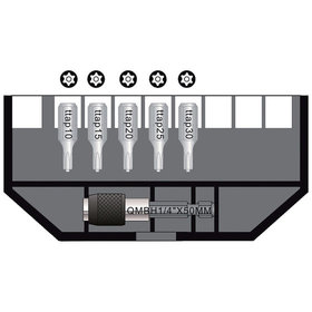 E-Jet® - Bits TTAP Sortiment T10, T15, T20, T25, T30