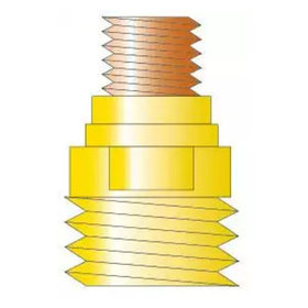 trafimet - Spannhülsengehäuse für Gaslinse D:1,6,45V43