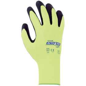 TOWA® - Universalhandschuh ActivGrip Lite 2427, gelb/blau, Größe 7