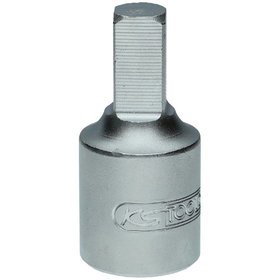 KSTOOLS® - 3/8" Öldienst-Bit-Stecknuss für Innenvierkant-Schrauben, 5/16"