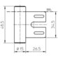 SIMONSWERK - Rahmenteil VARIANT V 8000 WF,DL-R,edelstahl matt