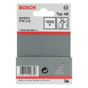 Bosch - Tackernagel Typ 48, 1,8 x 1,45 x 14mm, 1000er-Pack (1609200393)