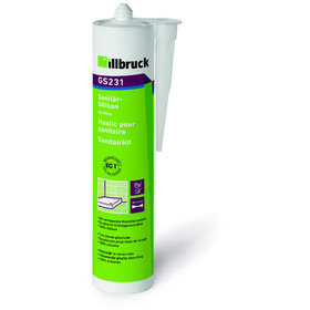 illbruck - Silikondichtstoff GS231 Acetat Sauervernetzend weiß 310ml Kartusche