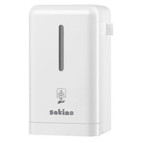 Satino - Seifenspender Sensor Mini, 124x215x115mm, 700ml, weiß, 331530