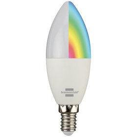 brennenstuhl® - Connect WLAN LED Glühbirne SB 400 E14 (smarte Glühbirne 2.4 GH, 400lm)