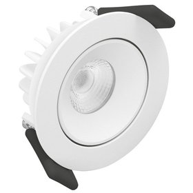 LEDVANCE - LED-Einbaustrahler 5W 3000K 360lm ws mt EVG 1LED IP20 Konv 36° Steck