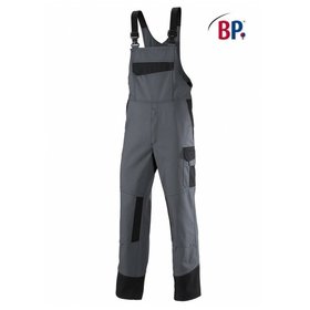 BP® - Latzhose 2401 820 dunkelgrau/schwarz, Größe 52l