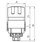 RIEGLER® - 3/2-Wege-Absperrventil »G-mini«, BG 200, G 1/8", PE 0-9 bar