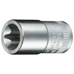 STAHLWILLE® - 1/4" (6,3mm) Steckschlüsseleinsatz Größe E4 TORX Größe 3,8mm in L.23mm