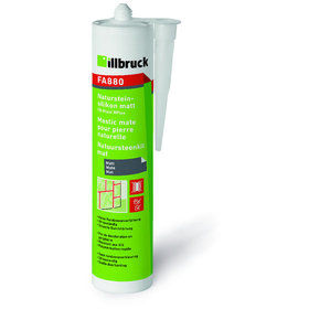 illbruck - Silikondichtstoff FA880 Oxim Neutralvernetzend, schiefergrau 310ml Kartusche