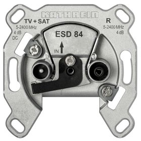 Kathrein - Stichdose Sat/BK 2f 3,8dB/860 4,3dB/2150 fernspeisetauglich 4-2400MHz