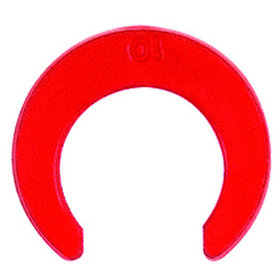 RIEGLER® - Sicherungsring »speedfit« für Rohr Außen-ø 6mm, rot, POM