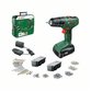 Bosch - Akku-Bohrschrauber EasyDrill 18V-40, 1 x Akku PBA 18V 1.5Ah + SystemBox (06039D8006)