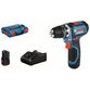 Bosch - Akku-Bohrschrauber GSR 12V-15 FC, 2x2,0Ah, 1 Aufsatz, L-BOXX (06019F6001)