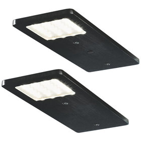 Rolux - 2er-Set LED Leuchte THURE 2x4W, schwarz, 3000K warmweiß