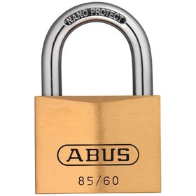 ABUS - AV-Vorhangschloss 85/60 Lock-Tag, Messing massiv