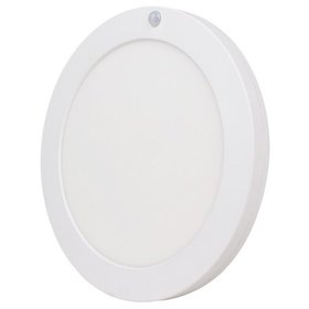 abalight - LED-Sensorleuchte 18W 3000-5000K A mt 1620lm ws Konv IP30 Ø220mm Kst_opal