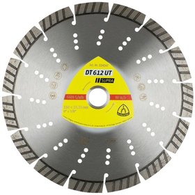 KLINGSPOR - Diamanttrennscheibe DT 612 UT, 115 x 2,4 x 22,23mm 8 Segmente 33 x 2,4 x 12mm